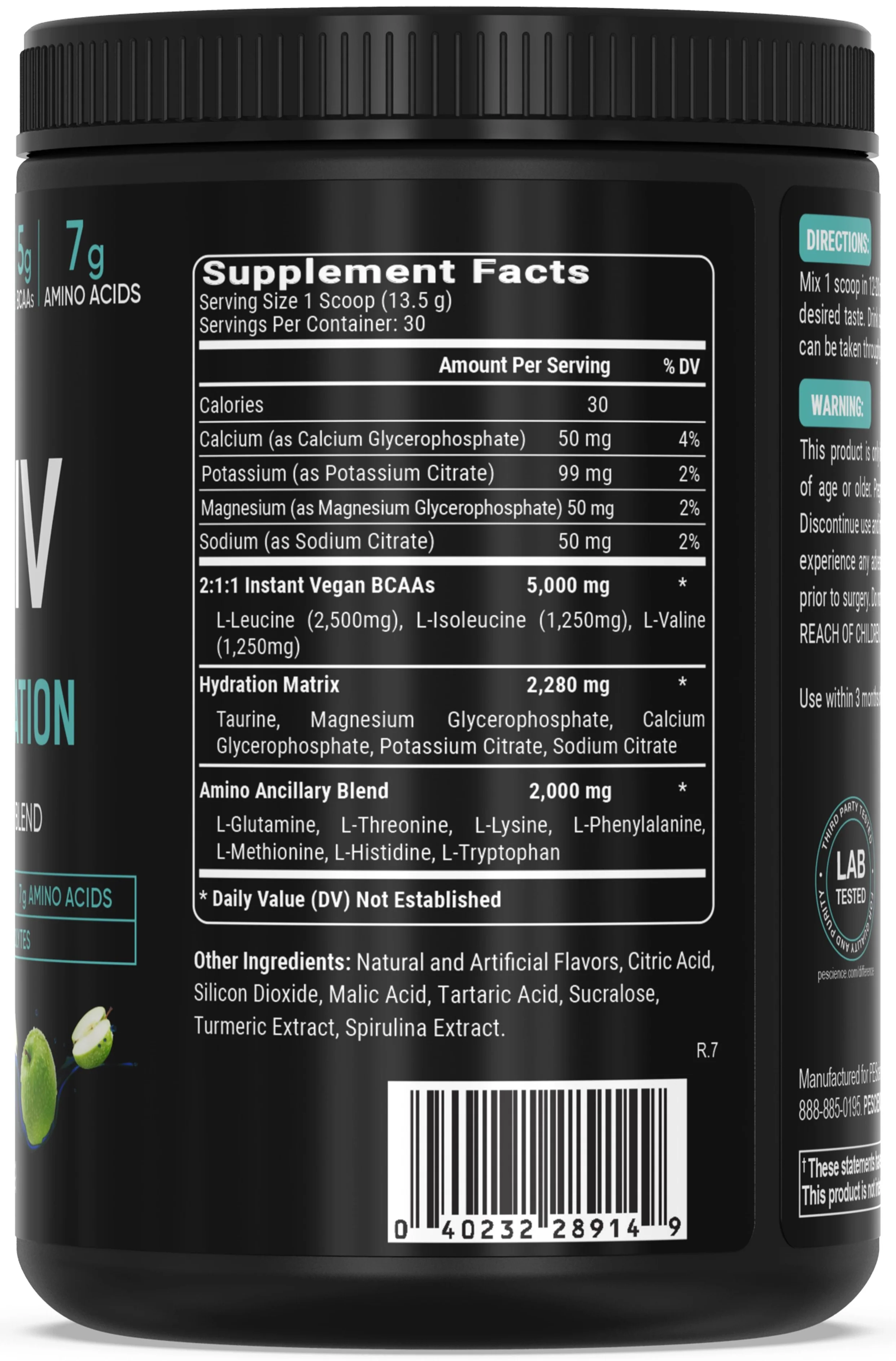 Amino IV BCAAs + EAAs - Image 14