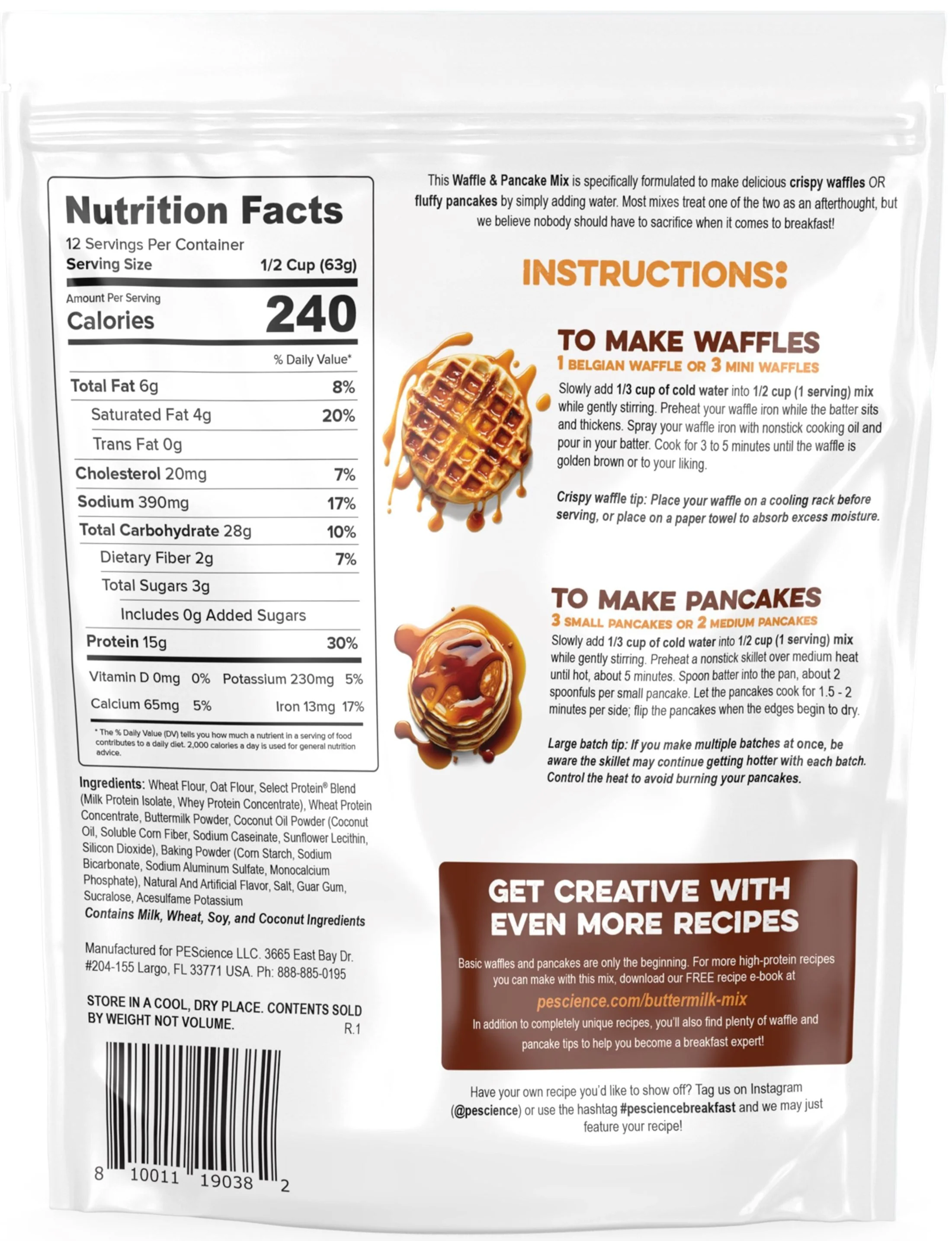 Protein Pancake & Waffle Mix - Image 4